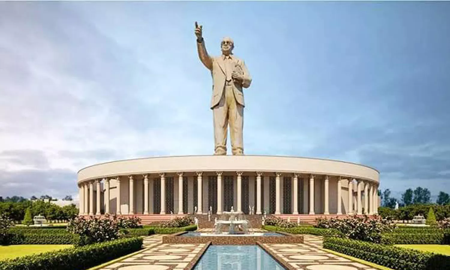 ஐதராபாத்தில் உயரமான 125 அடி உயர அம்பேத்கர் சிலை- சந்திரசேகர ராவ் திறந்து வைக்கிறார்