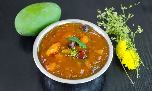 சூப்பரான மாங்காய் பச்சடி