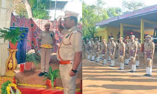 நெல்லை மாவட்ட தீயணைப்பு துறை சார்பில்  தீ தொண்டு நாள் அனுசரிப்பு