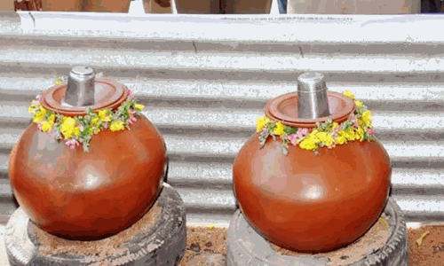 அ.தி.மு.க.சார்பில் தண்ணீர் பந்தல்