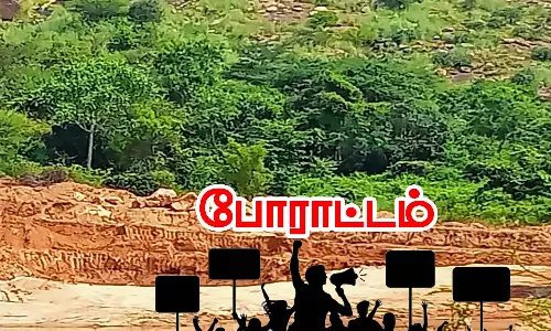 கனிம வளம் கடத்தலுக்கு எதிர்ப்பு: கடையத்தில் வீட்டில் இருந்தபடி போராட்டம் நடத்திய சிறுவர்கள்