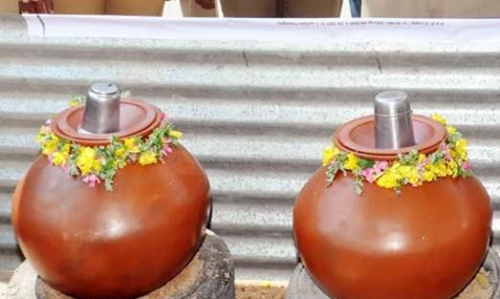 போலீசார் சார்பில் நீர்மோர் பந்தல்