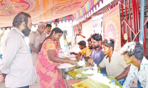 அம்பேத்கர் பிறந்தநாளை முன்னிட்டு தஞ்சையில் சமத்துவ விருந்து