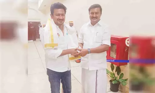 காங்கயத்தில் விளையாட்டு மைதானம்  - உதயநிதி ஸ்டாலினுக்கு அமைச்சர் மு.பெ.சாமிநாதன் நன்றி