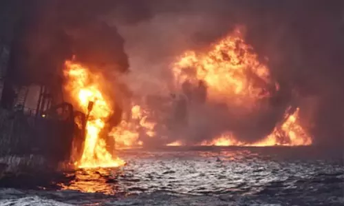 சீனாவில் கப்பல் கட்டும் தளத்தில் தீ விபத்து- 7 பேர் உடல் கருகி உயிரிழப்பு