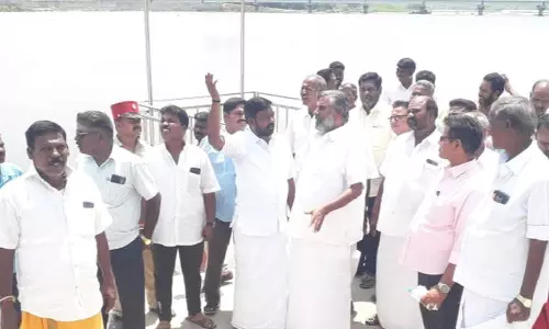 திருக்காஞ்சி சங்கராபரணி மகா புஷ்கரணி ஏற்பாடுகள் தீவிரம்-அமைச்சர் தேனீ.ஜெயக்குமார் ஆய்வு