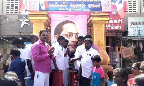 சங்கரன்கோவிலில் அம்பேத்கர் பிறந்தநாள் விழா