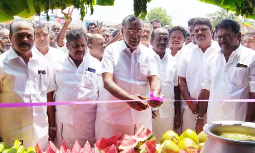 தண்ணீர் பந்தல் திறப்பு