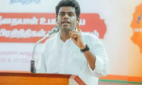 சொத்துப் பட்டியல் தொடர்பாக மன்னிப்பு கேட்கவேண்டும் - அண்ணாமலைக்கு தி.மு.க. நோட்டீஸ்