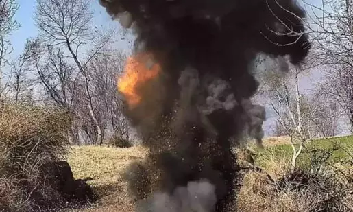 பழமையான வெடிகுண்டு வெடித்து விபத்து- சிறுவன் பலி பழமையான வெடிகுண்டு வெடித்து விபத்து- சிறுவன் பலி