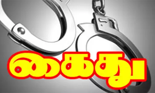 காபி பாரை அடித்து நொறுக்கிய வாலிபர் கைது