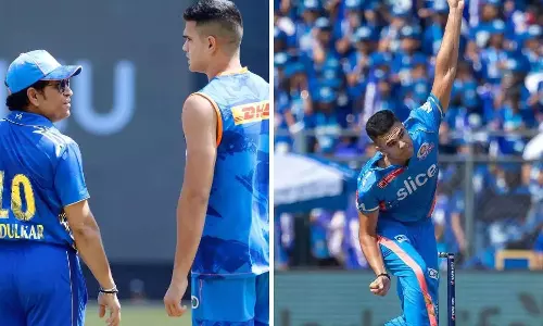 இது ஒரு அழகான பயணத்தின் தொடக்கம்- மகனின் அறிமுக போட்டி குறித்து சச்சின் நெகிழ்ச்சி