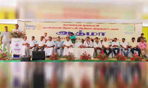 ரூ.3½ கோடியில் நவீன எரிவாயு தகன மேடை - அமைச்சர் மு.பெ.சாமிநாதன் அர்ப்பணித்து வைத்தார்