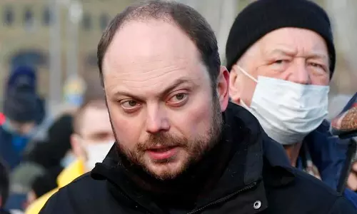 உக்ரைன் போர் குறித்து விமர்சனம்- ரஷியாவில் எதிர்க்கட்சி பிரமுகருக்கு 25 ஆண்டுகள் சிறை