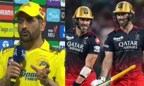 டு பிளிசிஸ்- மேக்ஸ்வெல் அவுட் ஆகாமல் இருந்திருந்தால் 18 ஓவரிலே மேட்ச் முடிஞ்சிருக்கும்: டோனி