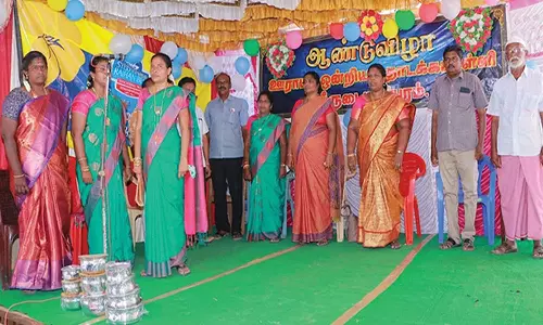 பரமன்குறிச்சி அருகே தொடக்கப்பள்ளி ஆண்டு விழா