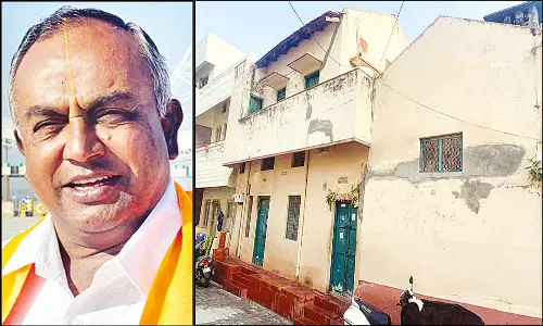 கர்நாடக சட்டசபை தேர்தல்: எளிமையான பா.ஜனதா வேட்பாளர் ஸ்ரீவத்சவா