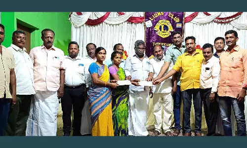 திருக்கனூர் லயன்ஸ் சங்கம் புதிய தலைவராக அசார் தேர்வு