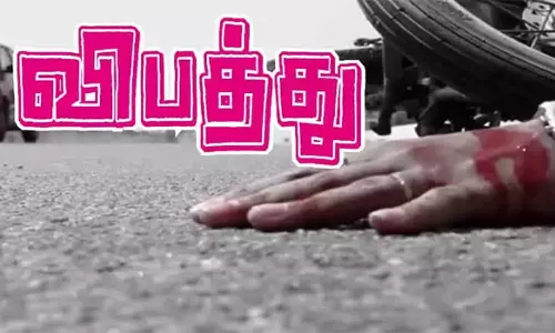 லாரி மோதி மூதாட்டி பலி