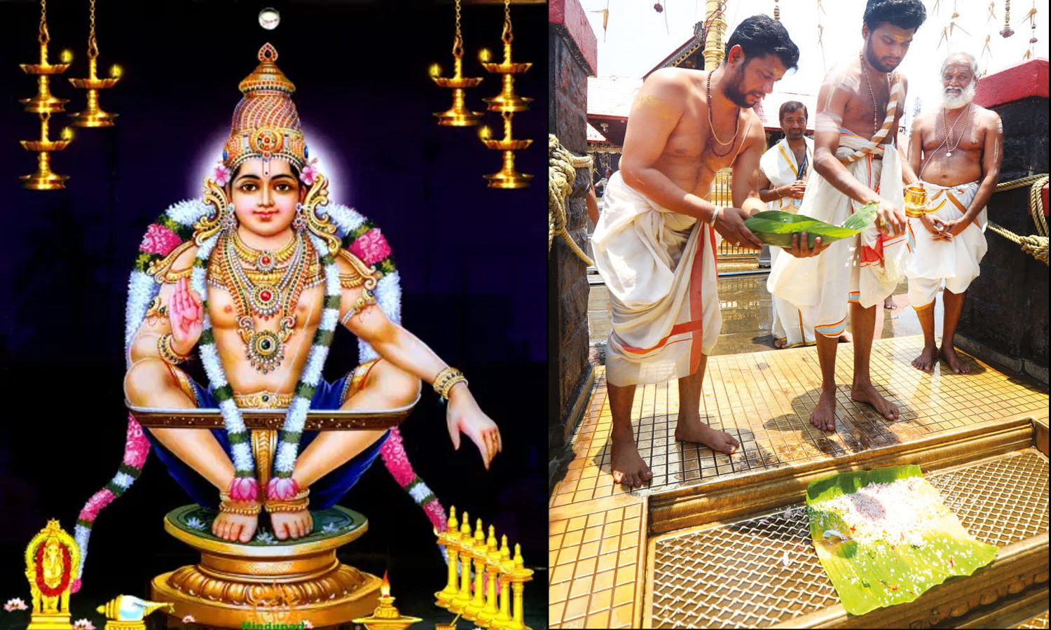 சபரிமலை ஐயப்பன் கோவில் நடை அடைக்கப்பட்டது