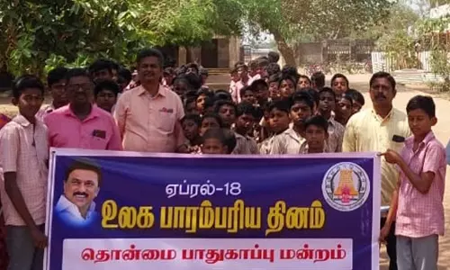 கந்தர்வகோட்டையில் விழிப்புணர்வு பேரணி