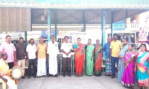 பிளாஸ்டிக் ஒழிப்பு விழிப்புணர்வு கலைநிகழ்ச்சி