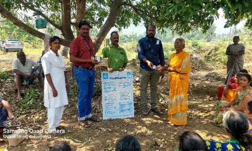 வெயிலில் பாதுகாப்பது குறித்து விழிப்புணர்வு
