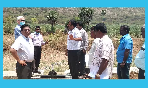 நீர்வள, நிலவளத் திட்டப்பணிகள் ஆய்வு