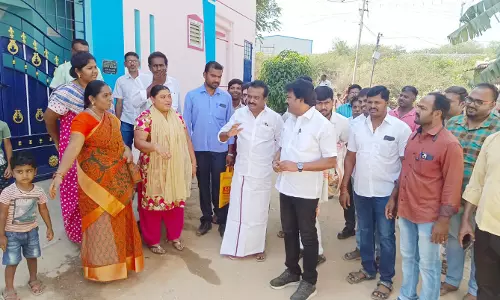 ஒசூர் 22-வது வார்டு பகுதிகளில்மேயர் சத்யா, திடீர் ஆய்வு