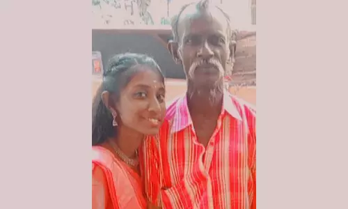 இன்று கடைசி பரீட்சை: தந்தை இறந்த சோகத்திலும் 10-ம் வகுப்பு தேர்வு எழுதிய மாணவி