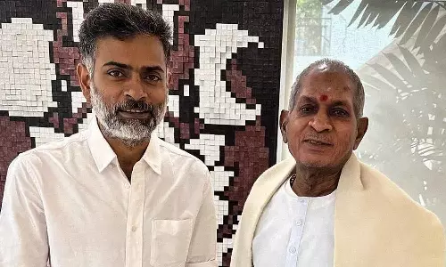 அல்போன்ஸ் புத்திரனுடன் இணைந்த இளையராஜா