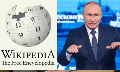 இழிவுபடுத்தும் கட்டுரைகள்: விக்கிபீடியா மீது ரஷியா குற்றச்சாட்டு
