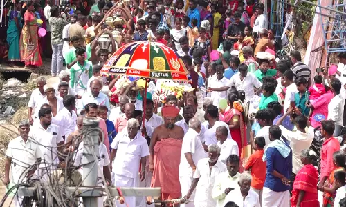 பிரான்மலையில் பால்குட ஊர்வலம்