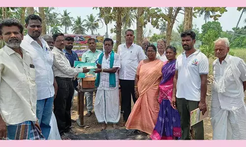 விவசாயிகளுக்கு பண்ணைப்பள்ளி பயிற்சி நிறைவு விழா