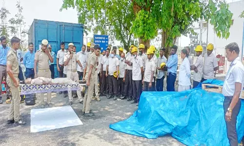 தீ தடுப்பு செயல் விளக்கம்