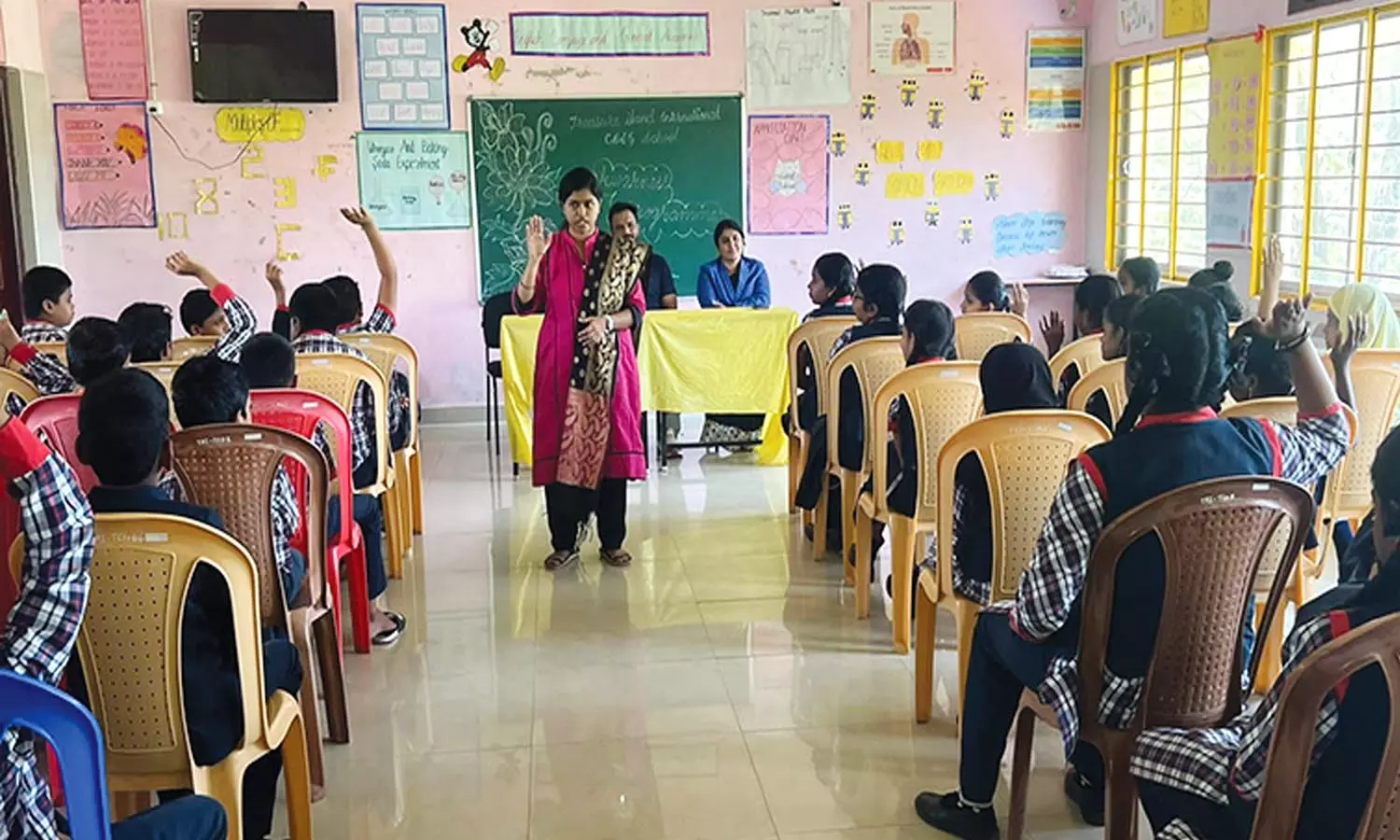 ட்ரஷர் ஐலண்ட் பள்ளியில் மாணவர்கள் வாழ்க்கையில் வெற்றி பெறுவதற்கான வழிகாட்டுதல் நிகழ்ச்சி