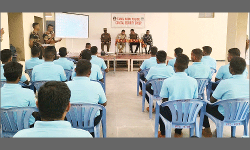 மீனவ இளைஞர்களுக்கு திறன் மேம்பாட்டு பயிற்சி