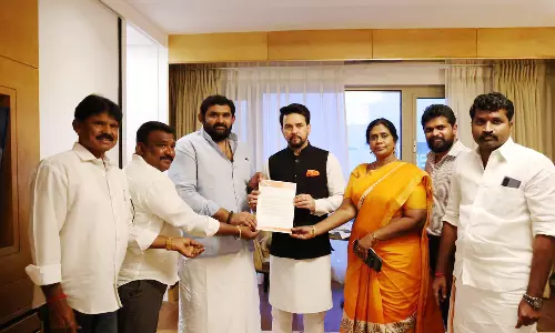 மயிலாடுதுறையில் கபடி தேசிய சிறப்பு மையம் அமைக்க மத்திய அமைச்சரிடம் கோரிக்கை