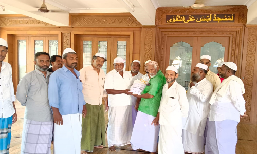 ஆலங்குடியில் த.மு.மு.க. சார்பில் ரமலான் அரிசி வழங்கும் விழா