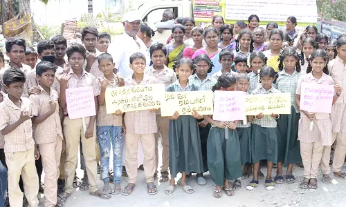 அரசுப்பள்ளி மாணவர் சேர்க்கை பேரணி