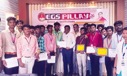 பல்வேறு போட்டிகளில் வெற்றிபெற்ற கல்லூரி மாணவர்களுக்கு பாராட்டு