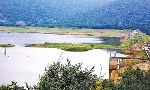 வாழப்பாடி அருகே கரியக்கோவில் அணை நீர்மட்டம் சரிந்தது