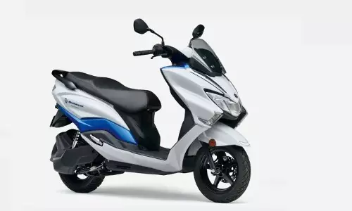 சுசுகியின் பர்க்மேன் எலெக்ட்ரிக் ஸ்கூட்டர் - இணையத்தில் லீக் ஆன வெளியீட்டு விவரம்!