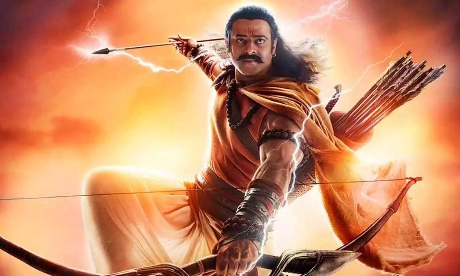 பிரபாஸின் ஆதிபுருஷ் பட மோஷன் போஸ்டர் வெளியீடு பிரபாஸின் ஆதிபுருஷ் பட மோஷன் போஸ்டர் வெளியீடு