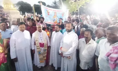 ஏலாக்குறிச்சியில் புனித அடைக்கல அன்னை ஆலய 292-ம் ஆண்டு பெருவிழா கொடியேற்றத்துடன் தொடங்கியது