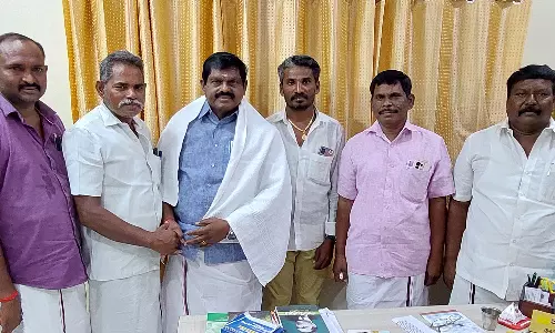 நங்கவரம் பகுதியில் ஒன்றிய அளவில் புதிய காவல் நிலையம் பெற்றுத்தந்த எம்.எல்.ஏ.வுக்கு நன்றி