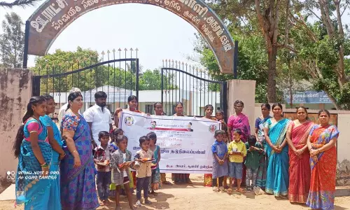 மாணவர் சேர்க்கை குறித்த விழிப்புணர்வு பேரணி