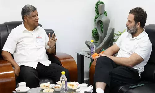 கர்நாடக தேர்தல் - ராகுல் காந்தியுடன் ஜெகதீஷ் ஷெட்டர் சந்திப்பு