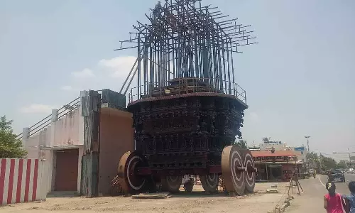 அவிநாசி கோவிலில் சித்திரை தேர்த்திருவிழா கொடியேற்றம் - நாளை நடக்கிறது