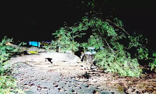 கீழ்பென்னாத்தூரில் இடி மின்னலுடன் மழை